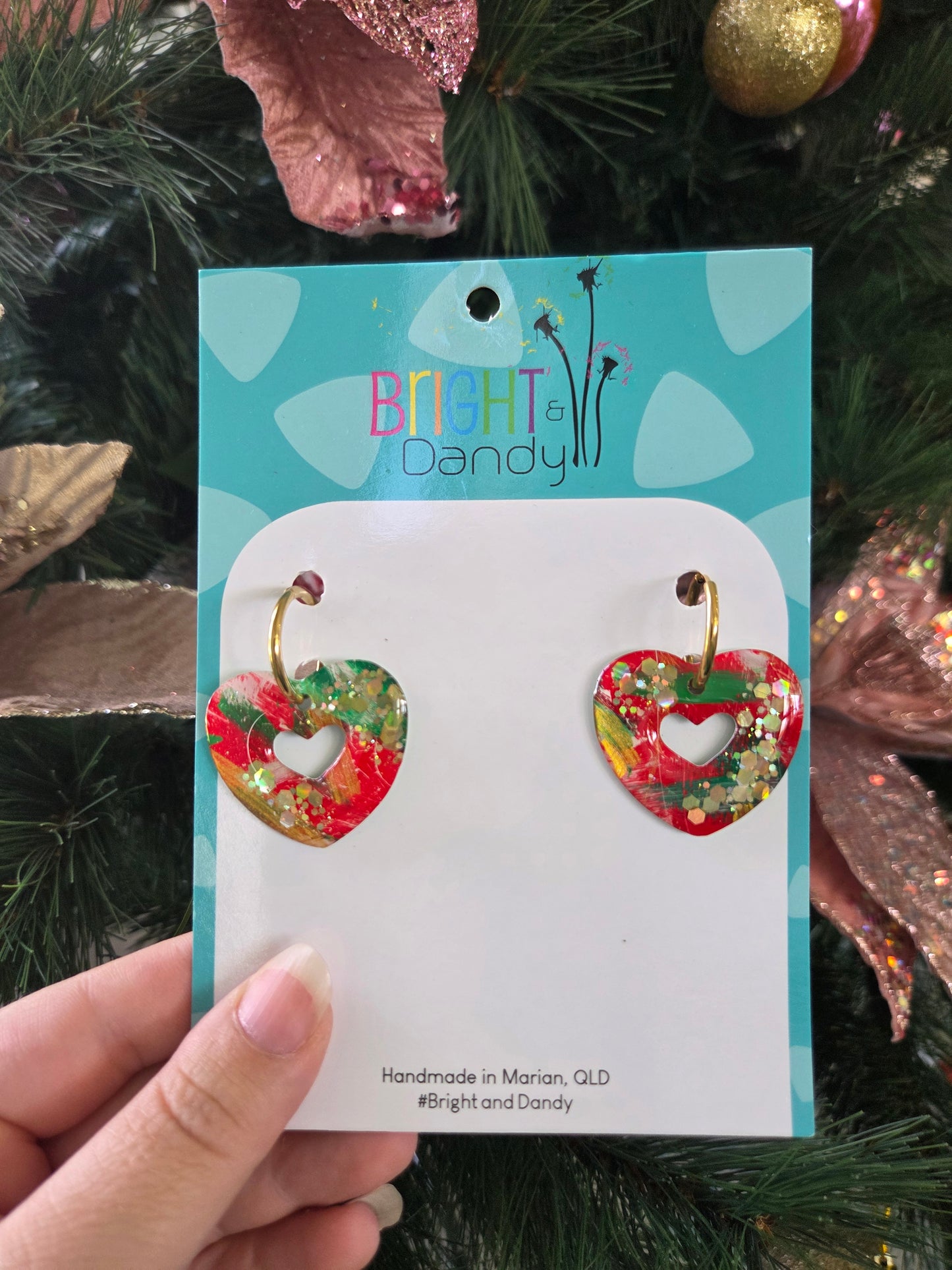 Xmas Hearts - Hoop