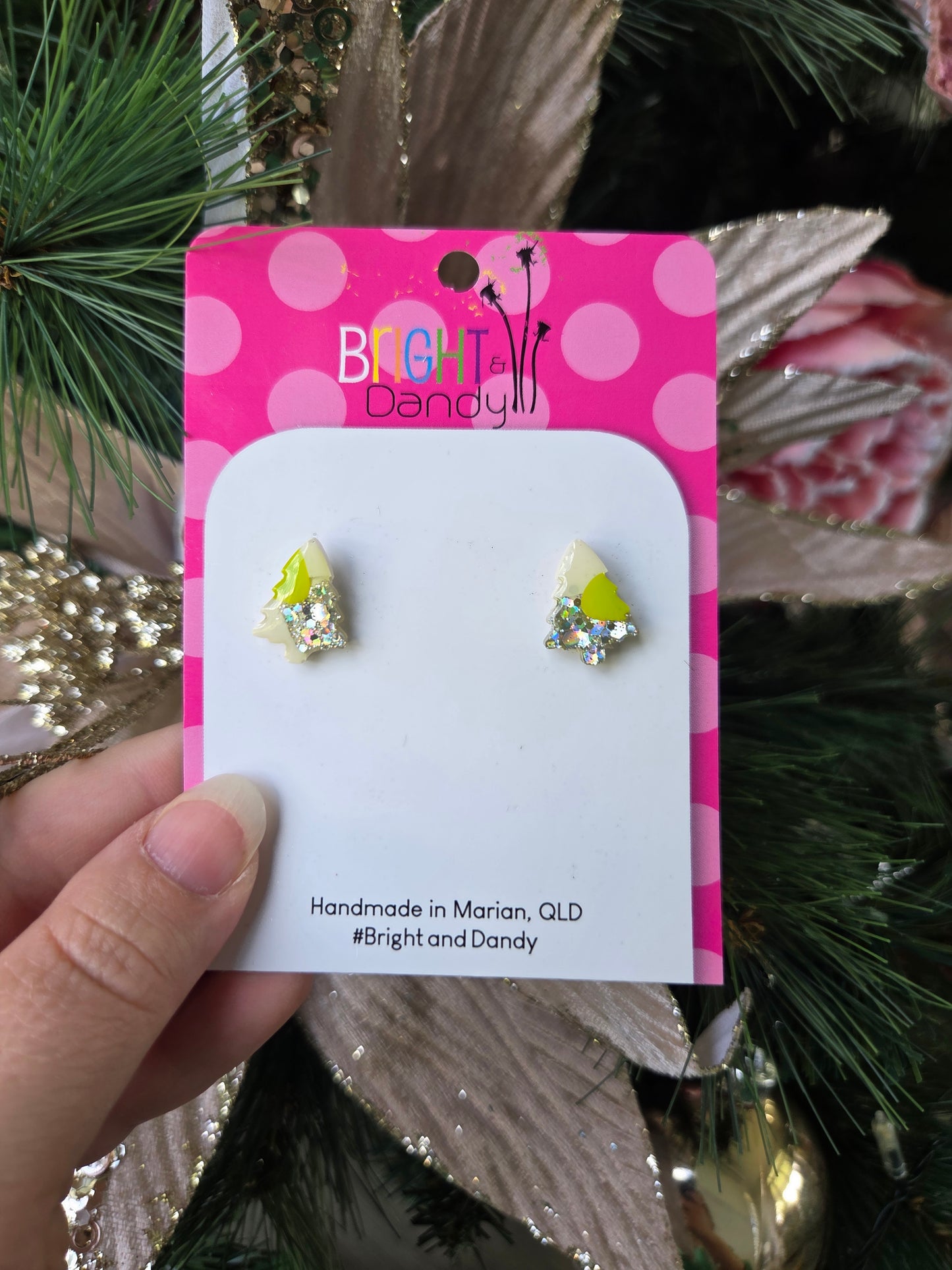 Xmas Tree Studs 7
