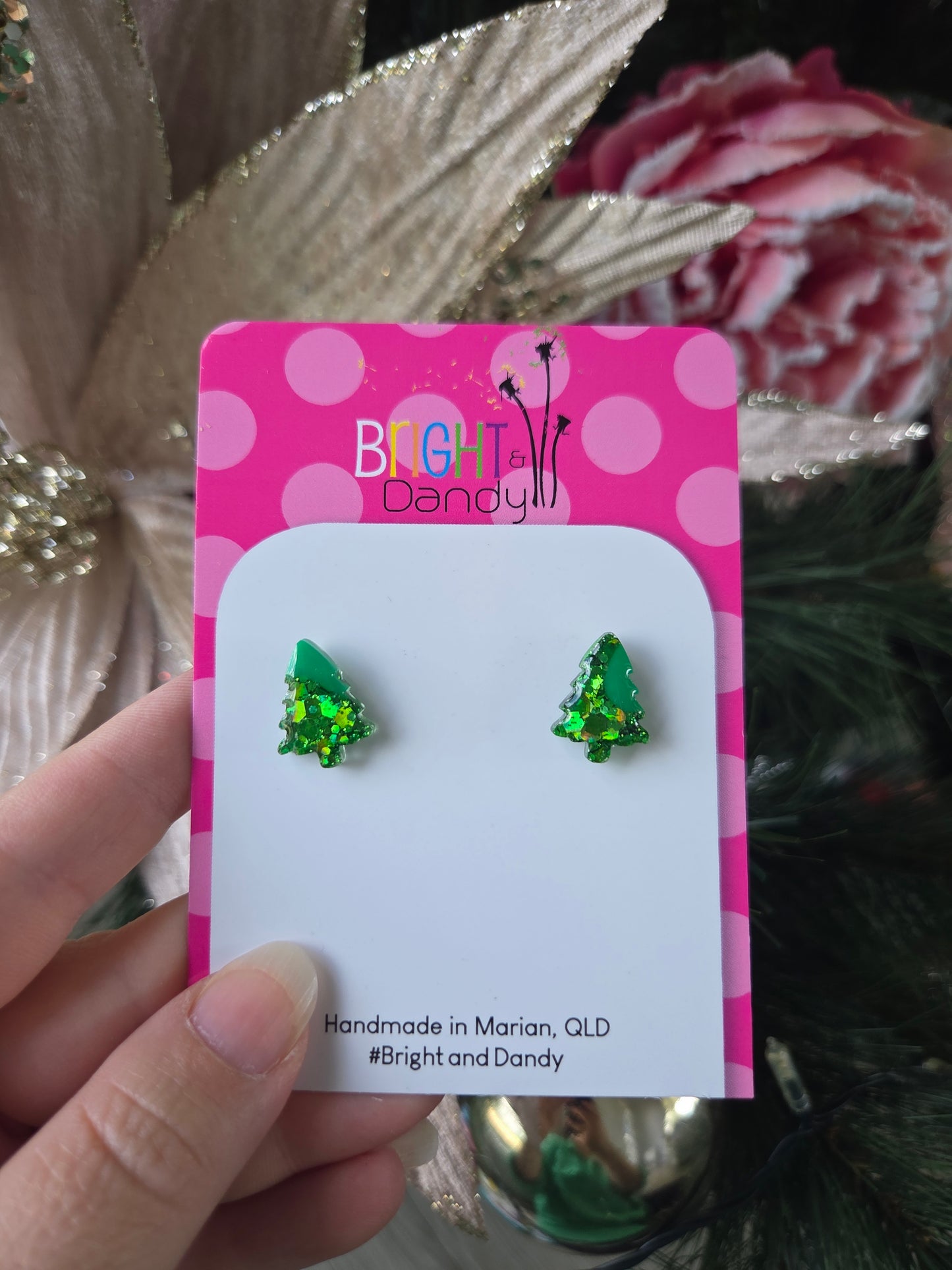Xmas Tree Studs 3