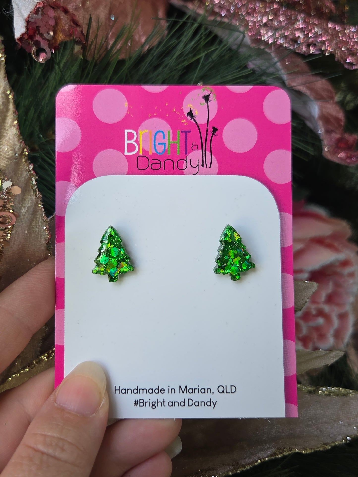 Xmas Tree Studs 1